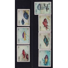 CUBA 1969 SERIE COMPLETA DE ESTAMPILLAS NUEVAS MINT PECES 9 EUROS